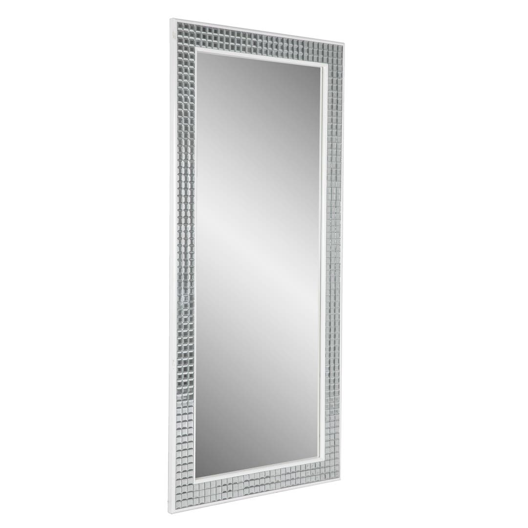 Kyoko Mirror in White - CLEARANCE - DISCONTINUED, AS IS, NO WARRANTY, NO RETURNS