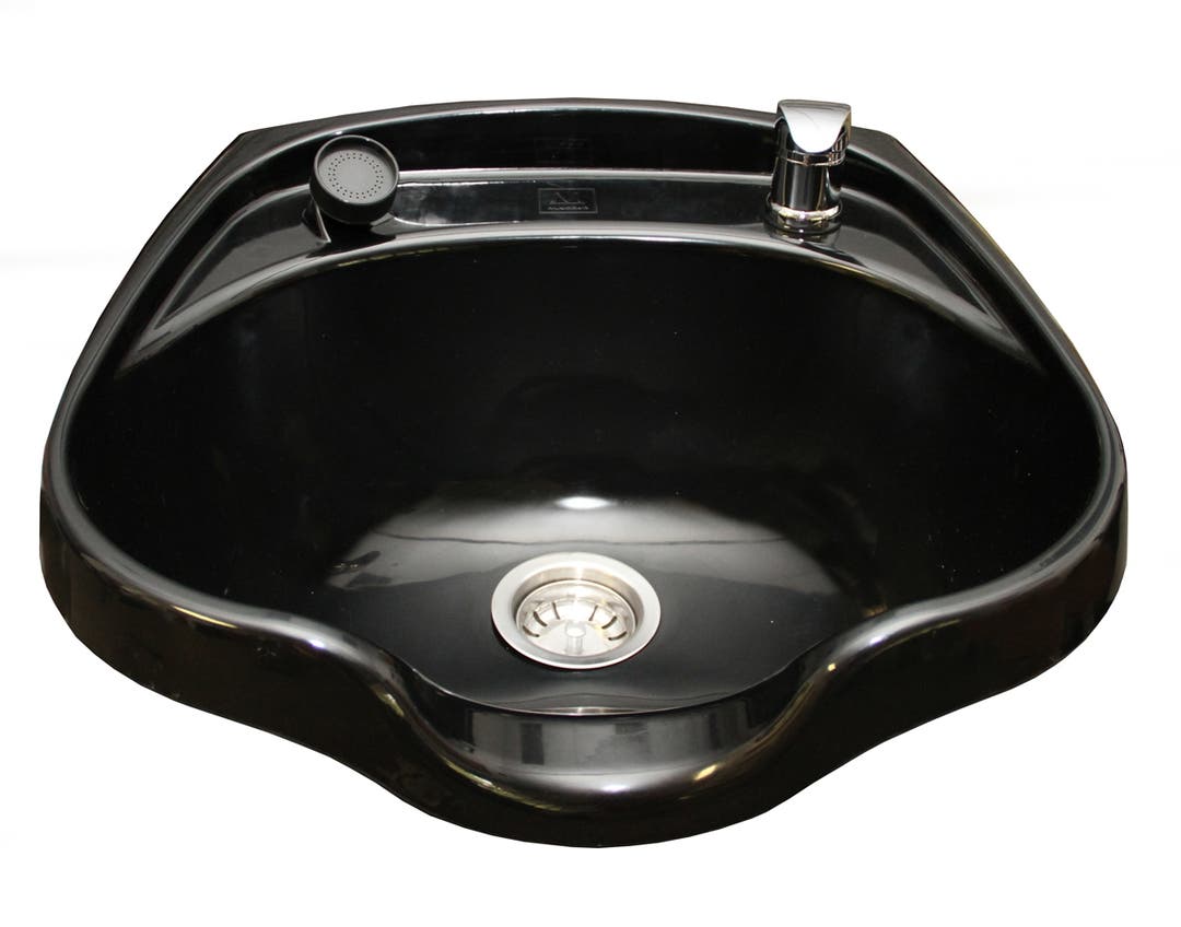 Callaway Oval Shampoo Bowl in Black