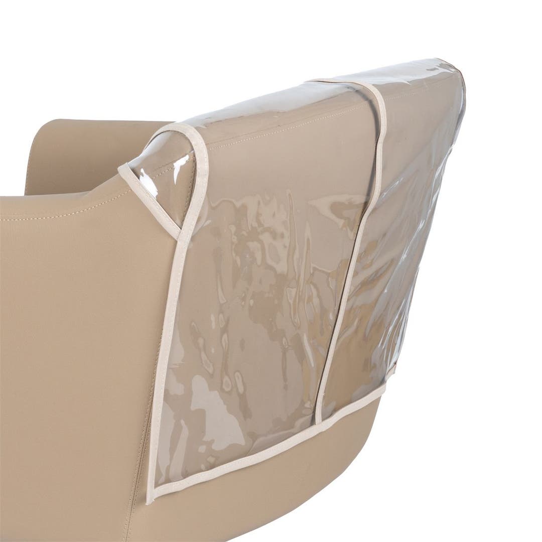 Murano Clear Vinyl Chair Cover