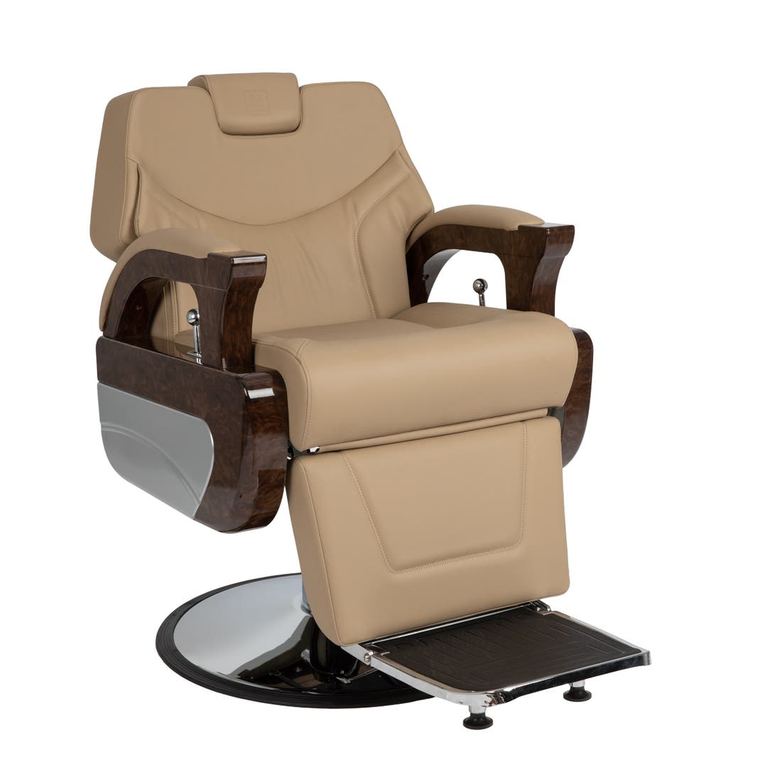 Presidential Barber Chair in Cashmere