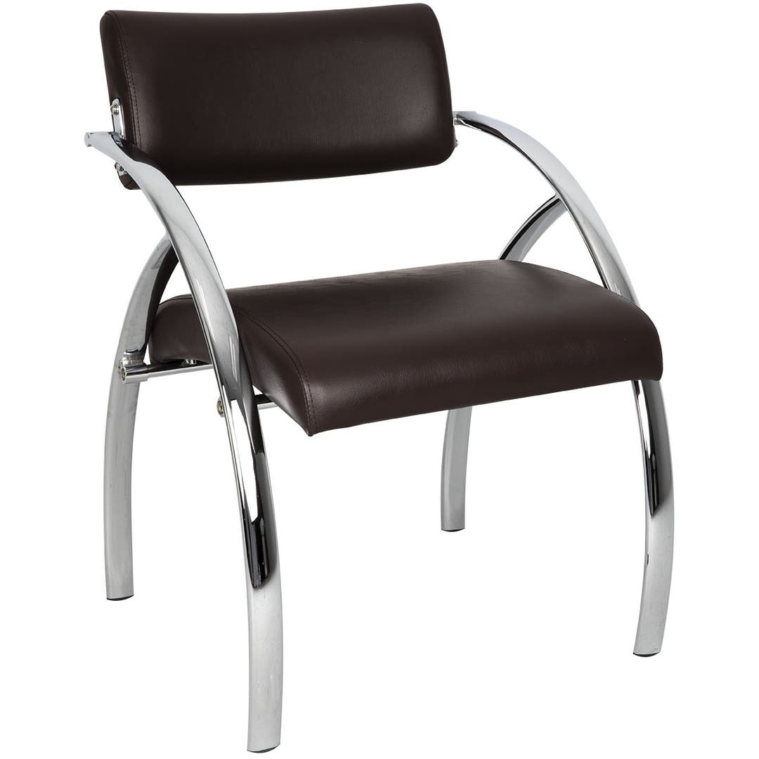 Reception Chair in Mocha - CLEARANCE - DISCONTINUED, AS IS, NO WARRANTY, NO RETURNS