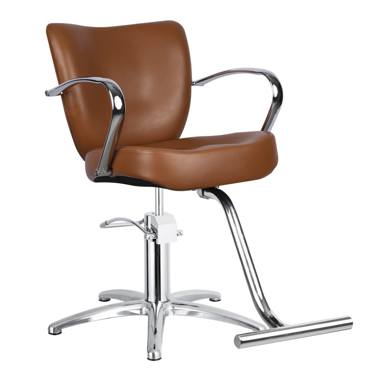 Camel color salon styling chair shop