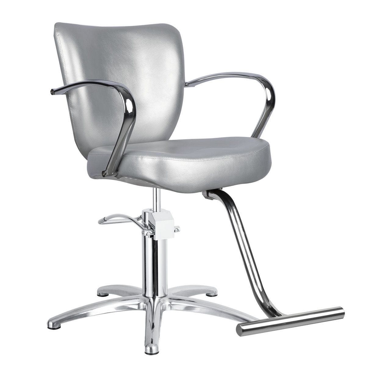 Silver best sale salon chairs